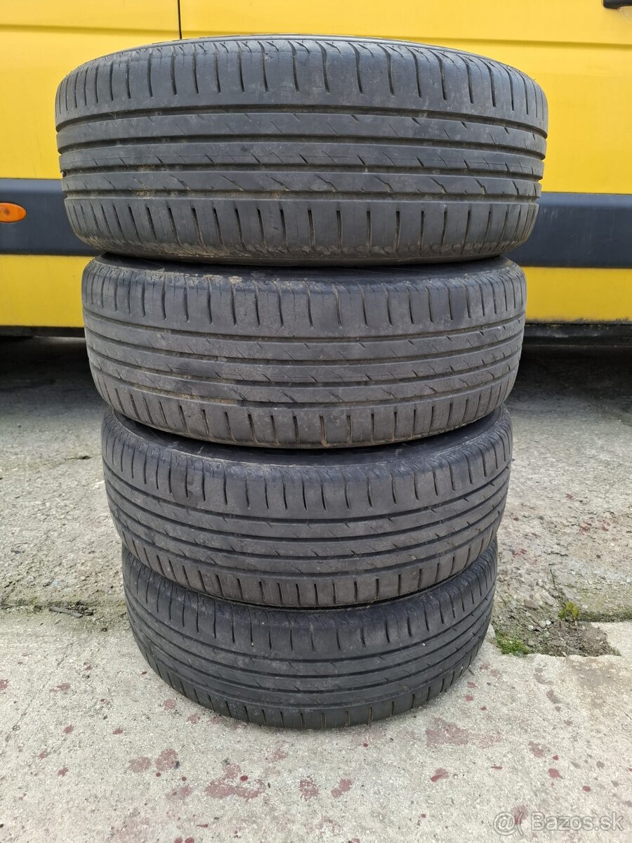 Komplet plech. disky R15 + letné pneu 185/60 R15 zn. Nexen