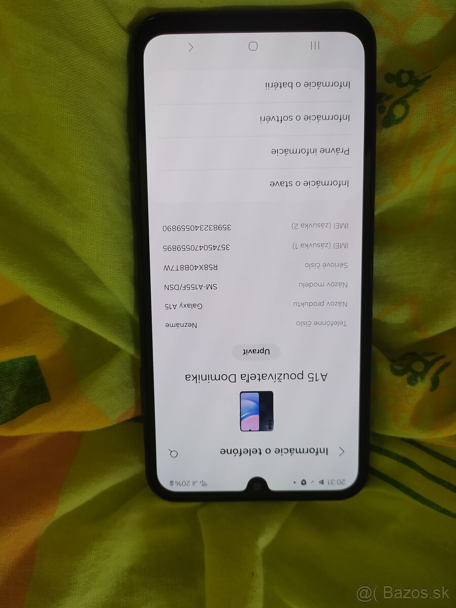 Samsung a15