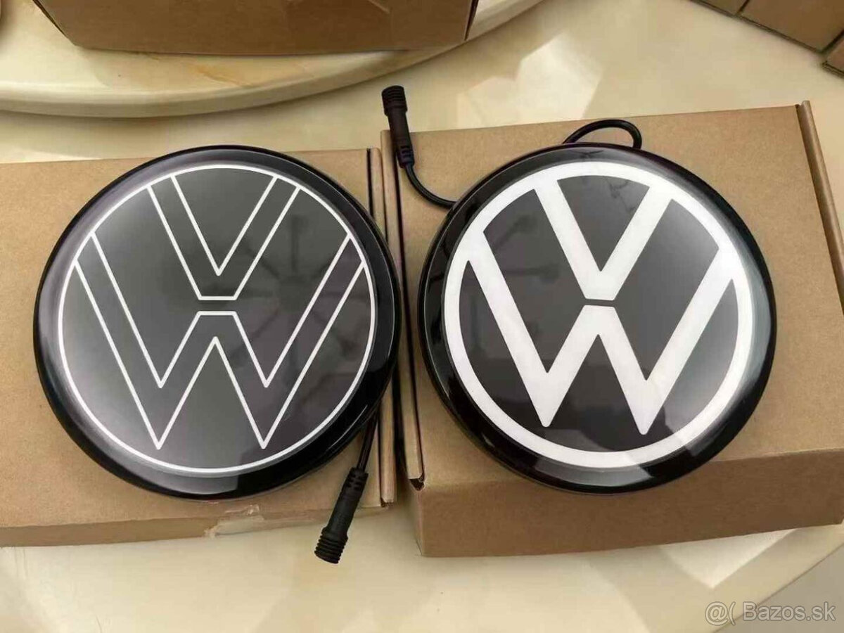 Dynamické LED emblémové svetlo VW