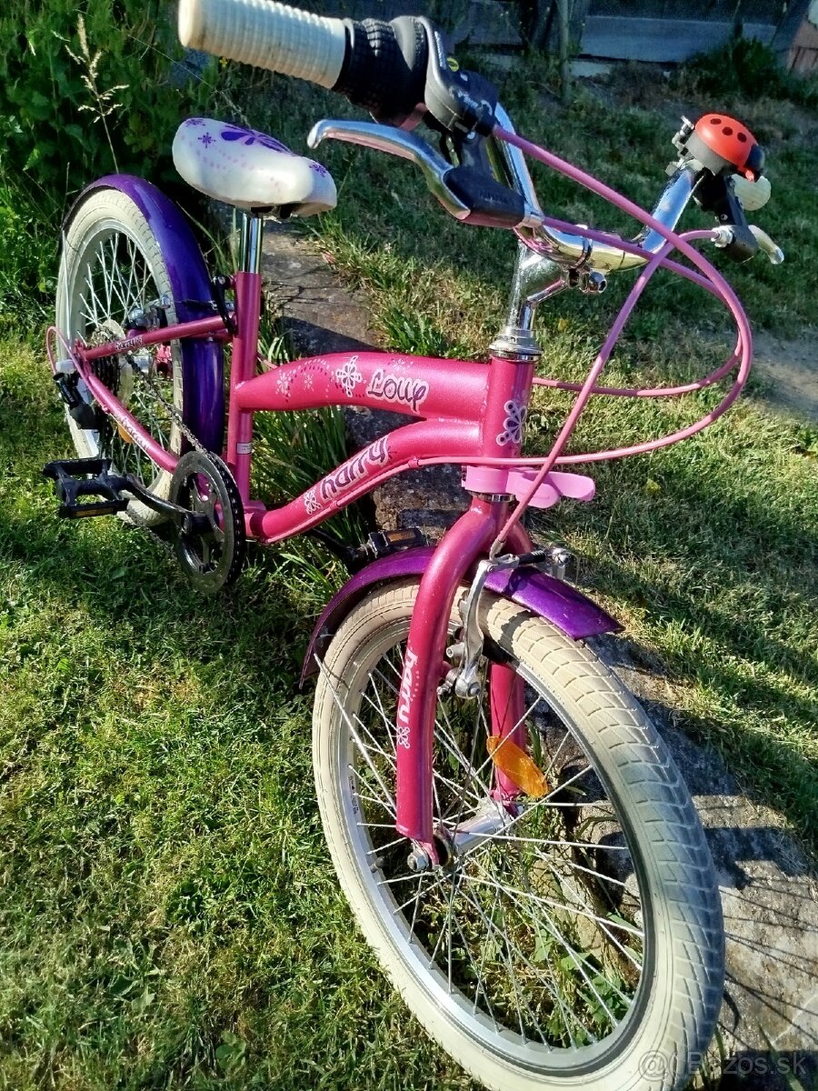 Dievčensky bicykel