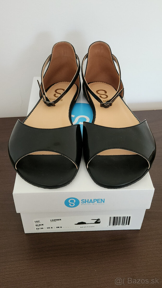 Shapen barefoot sandále Lily (veľ. 39)