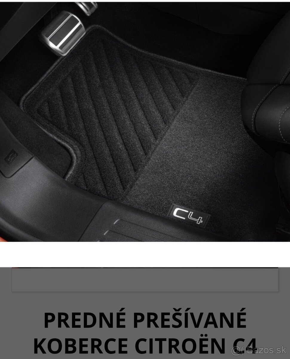 Koberčeky na Citroën C4
