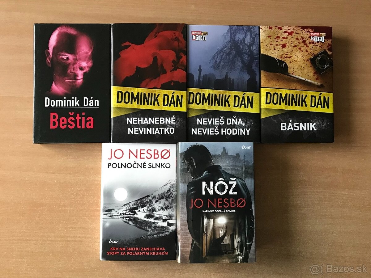 Nesbo, Dán, Agatha Christie, Filan, Kiyosaki...