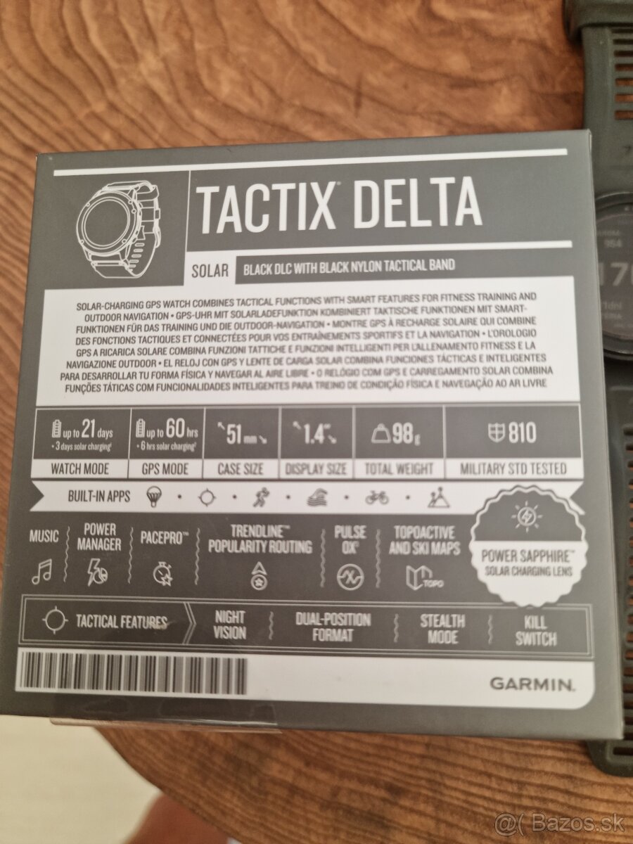 TACTIX DELTA Solar Premium Tactical GPS