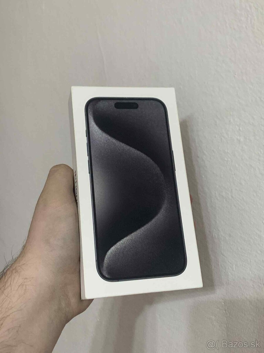 Dobrý deň Ponúkam na predaj iPhone 15 PRO 256GB Black