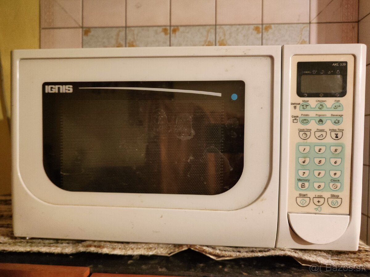 Funkčná mikrovlnná rúra akcia 20€ IGNIS