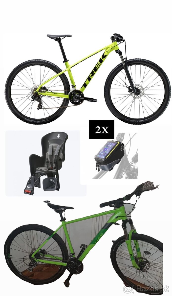 predám bicykle Trek a Cube