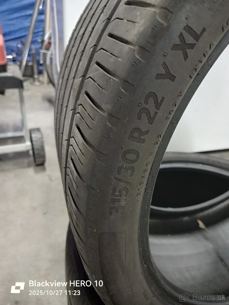 Predám letné pneumatiky R22