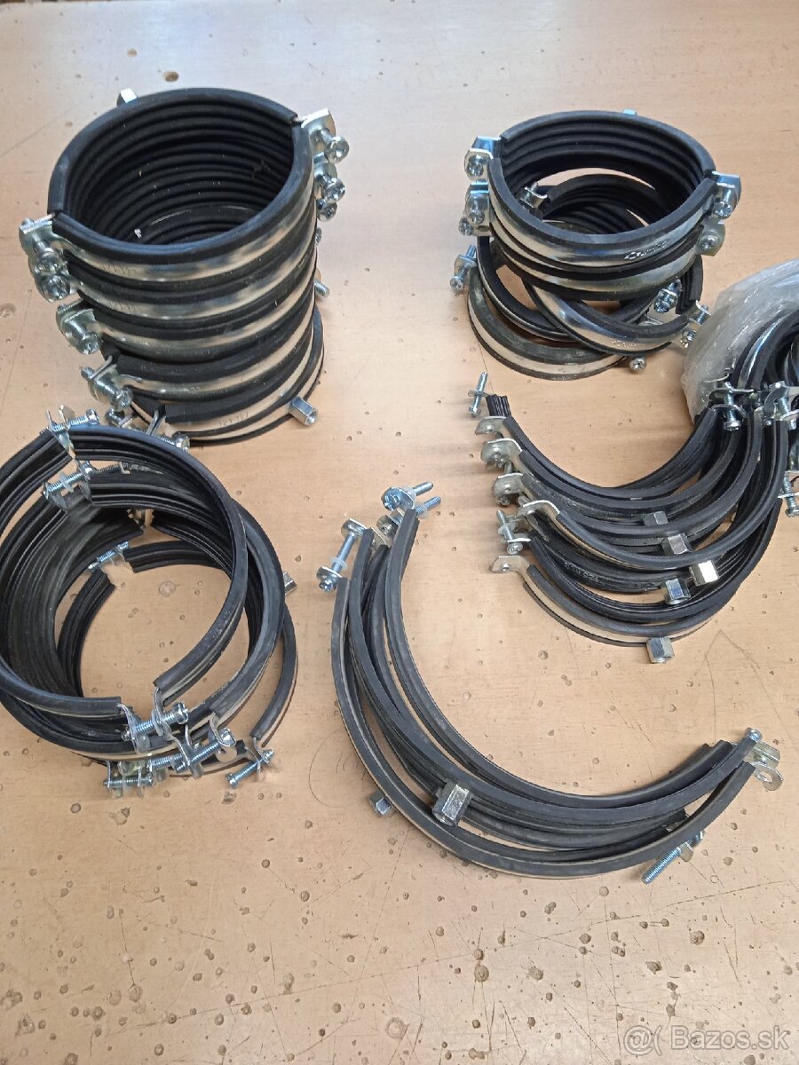 Objímky a diely na vzduchotechniku