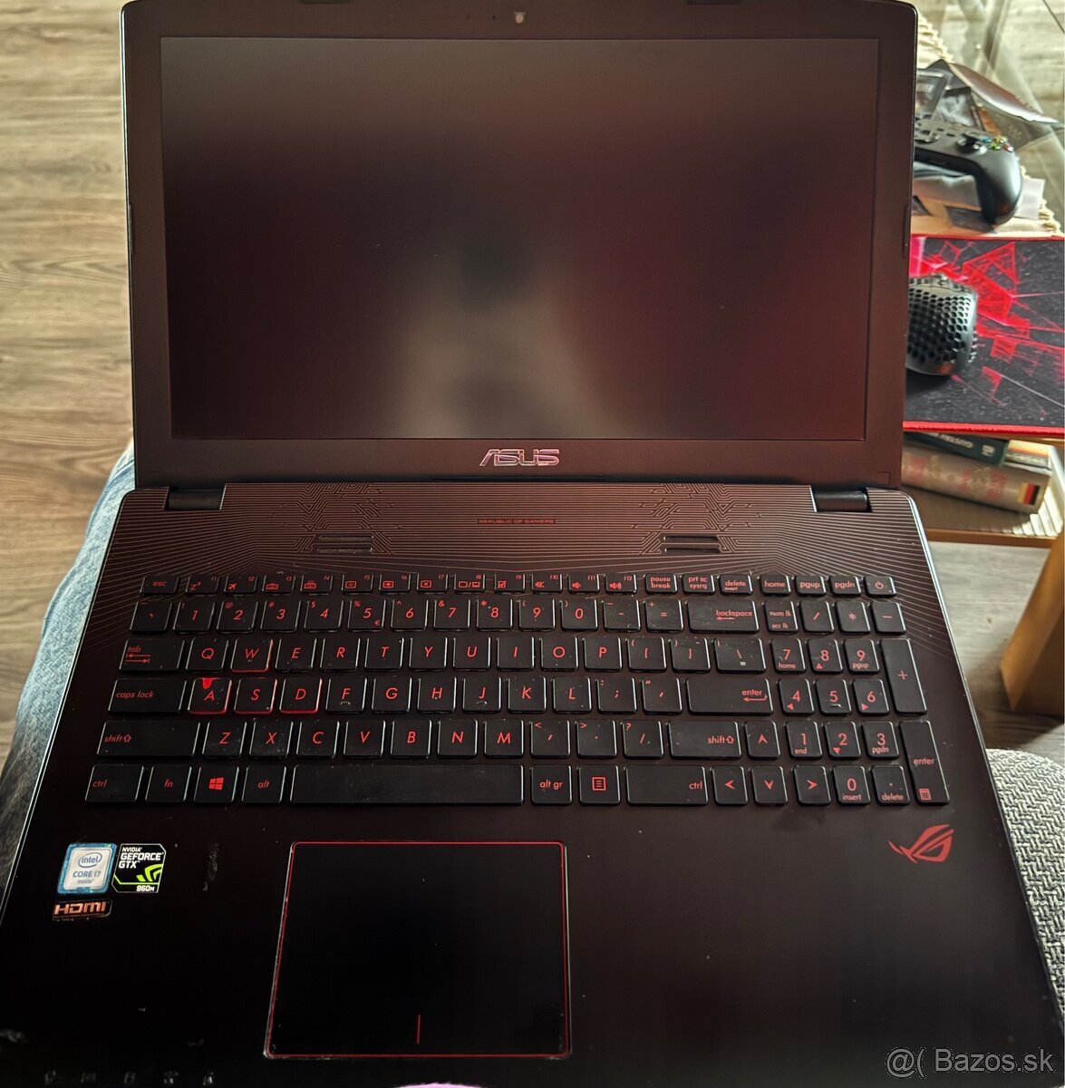 ASUS ROG Strix GL553VW Herný notebook