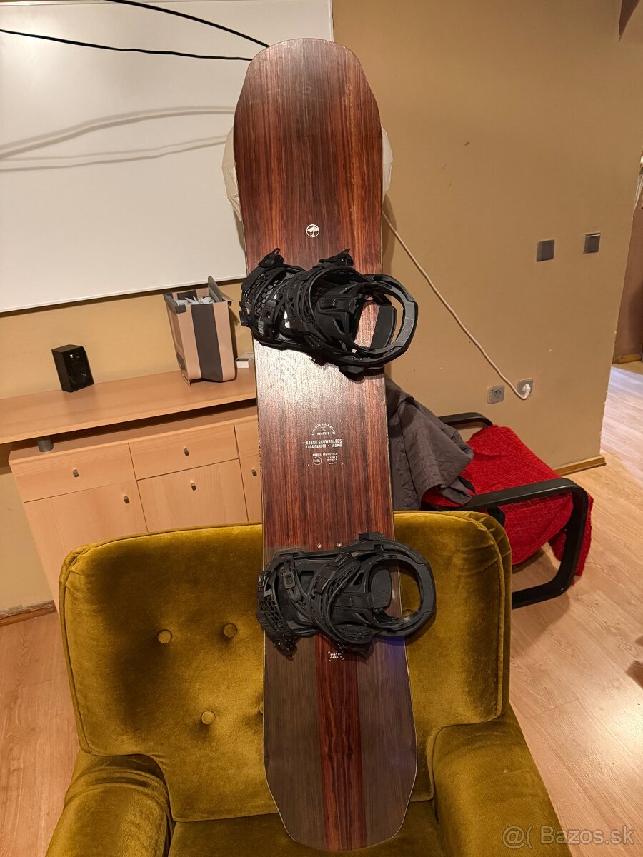 Snowboard Arbor Coda 160 MW vázaní Nidecker Supermatic XL