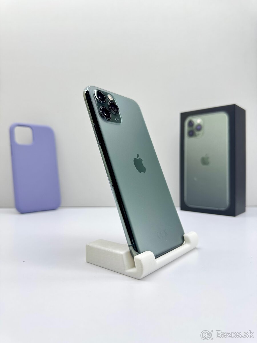 iPhone 11 PRO MIDNIGHT GREEN TOP STAV 100% BATÉRIA