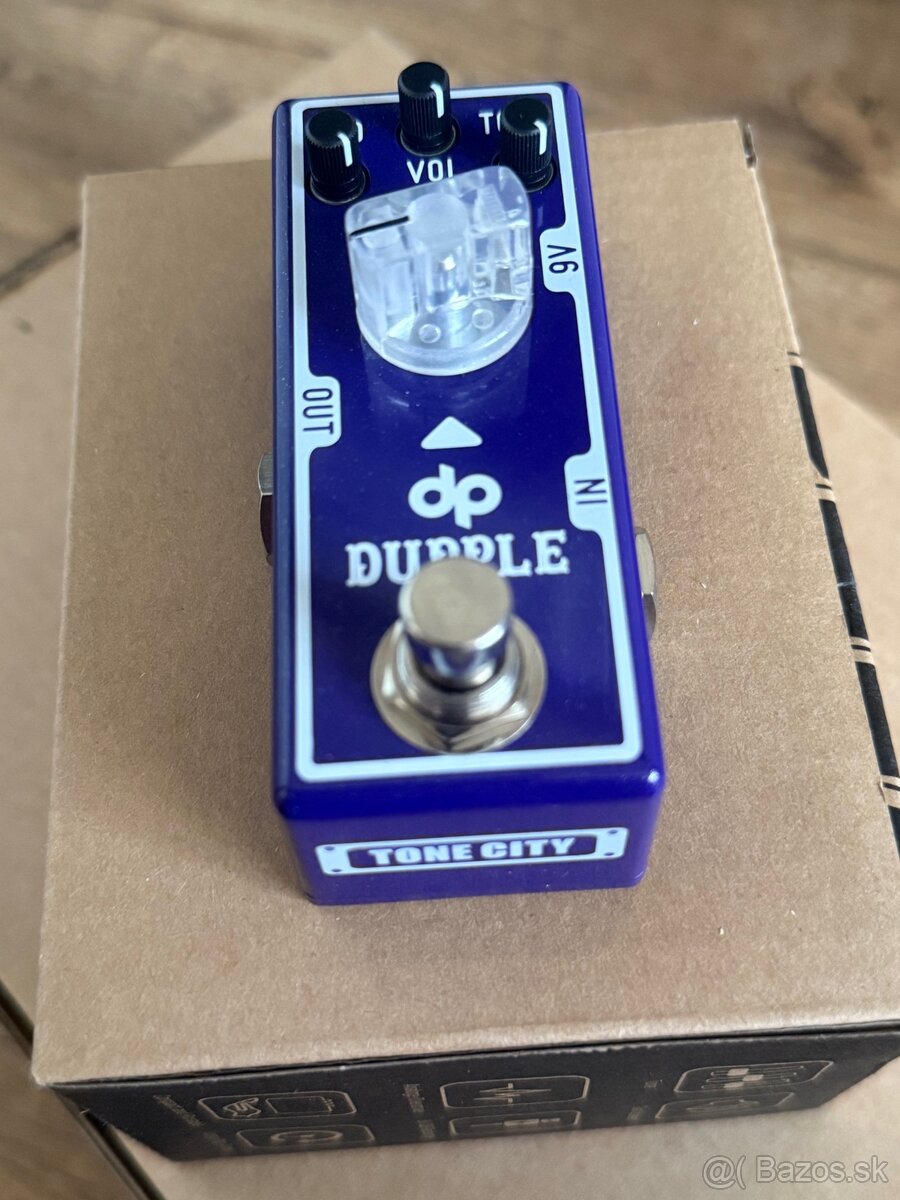 Predám  gitarový pedál Tone City Durple - Overdrive
