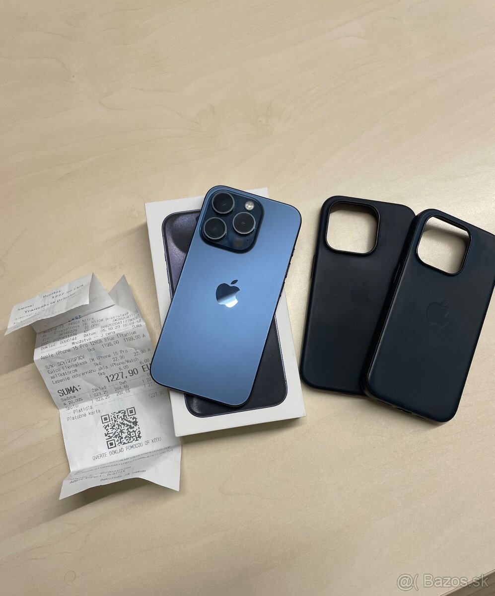 iPhone 15 Pro 128gb TOP stav