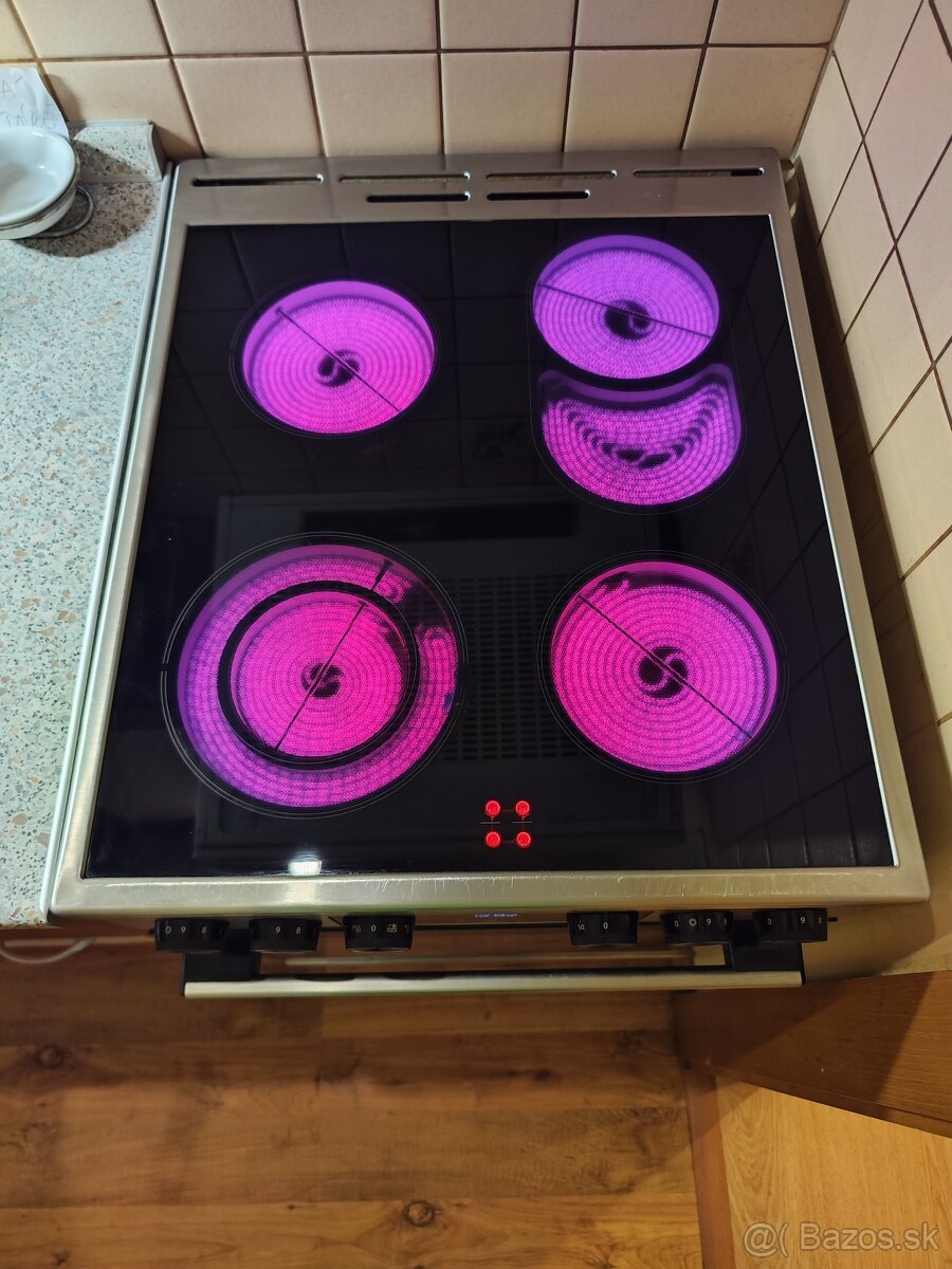 Sklokeramický sporák so zárukou