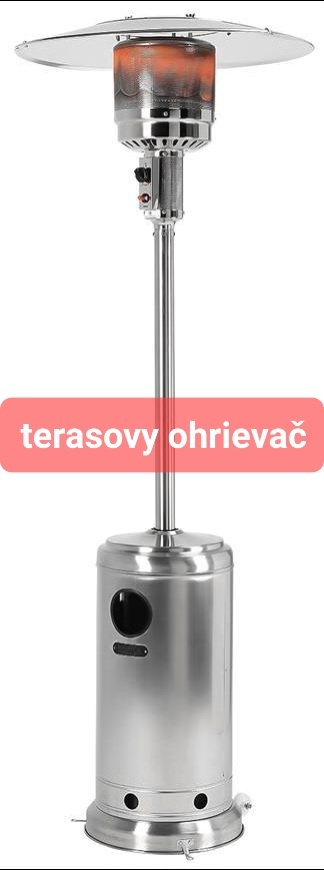 Terasovy ohrievač