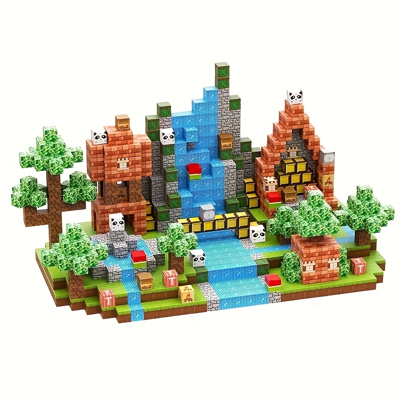 Minecraft magneticke kocky 160 ks