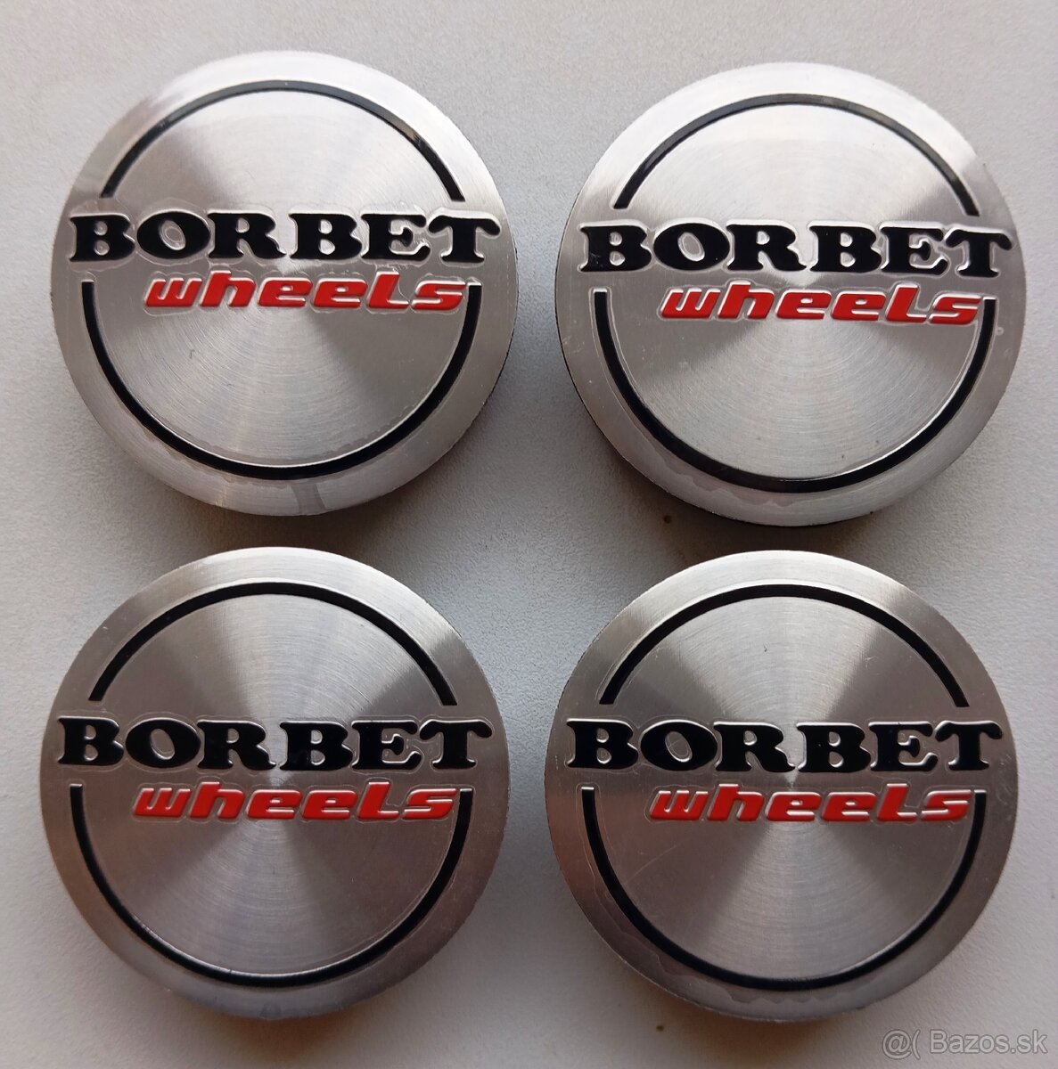 Borbet wheels 56 mm stredové krytky