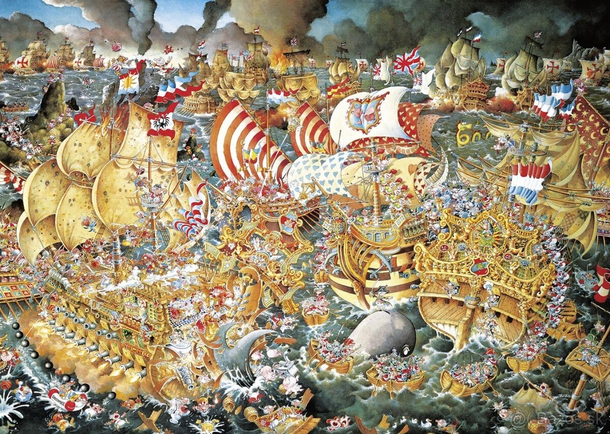 Trafalgar 2000-dielne puzzle