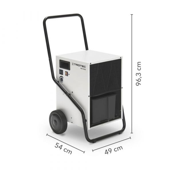 Stabevebný odvlhčovač vzduchu, Trotec TTK170 52L\den
