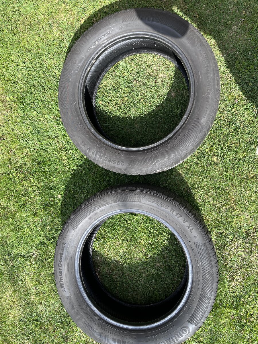 Continental pneumatiky 2ks 225/55/17