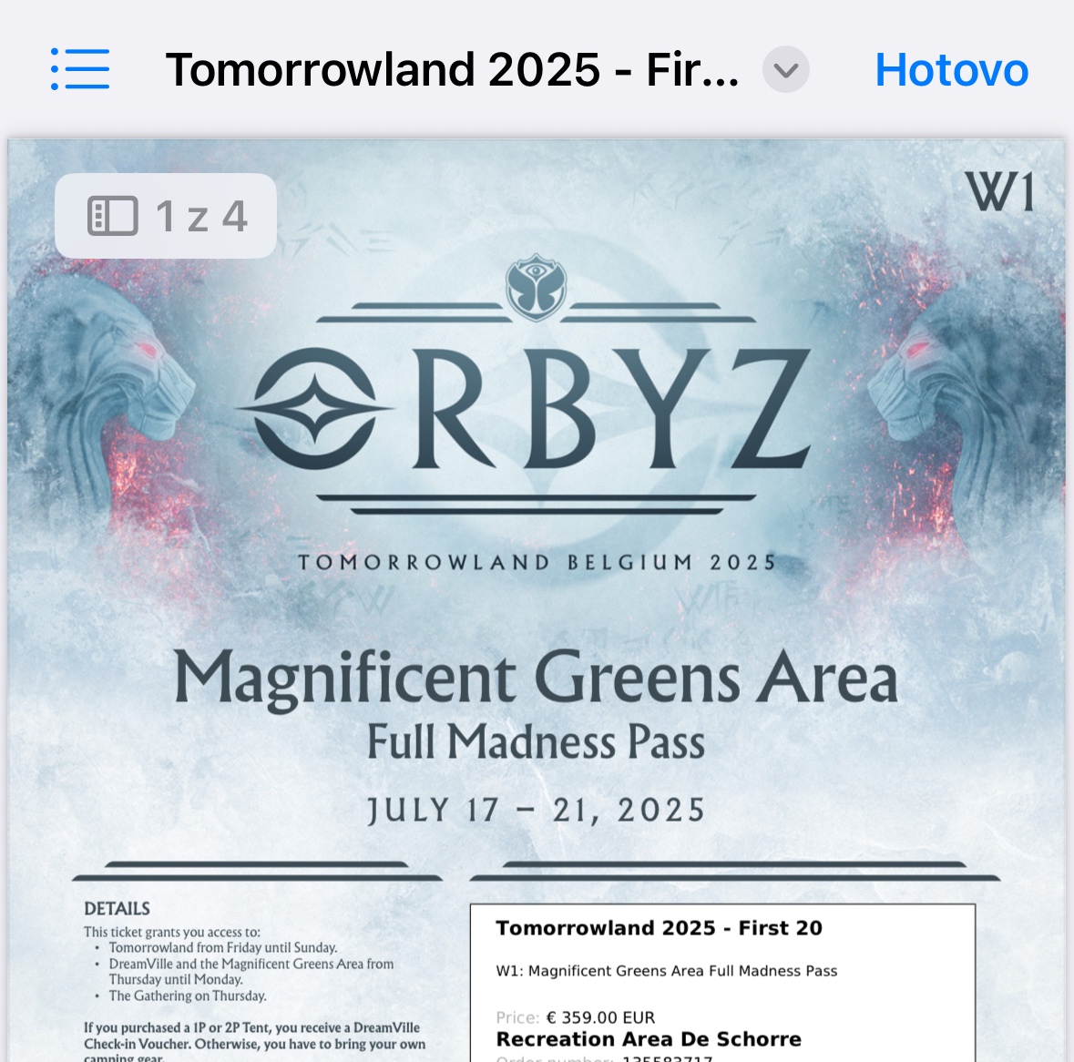 Tomorrowland Weekend 1