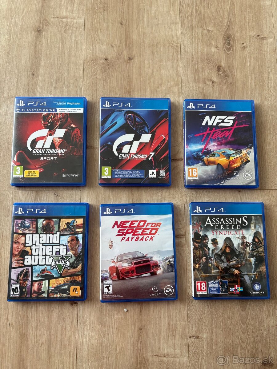 Predám hry na PS4