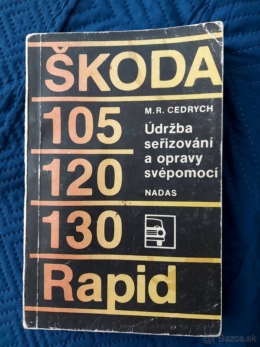 Škoda 105/120 údržba, seřizování a opravy svépomoci