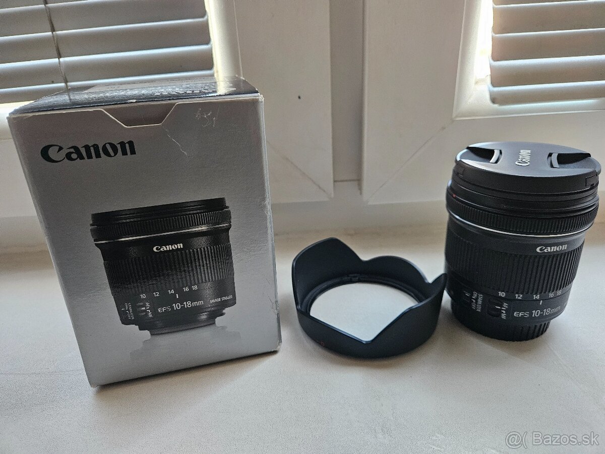Canon EF-S 10-18mm f/4,5-5,6 IS STM + EW-73C