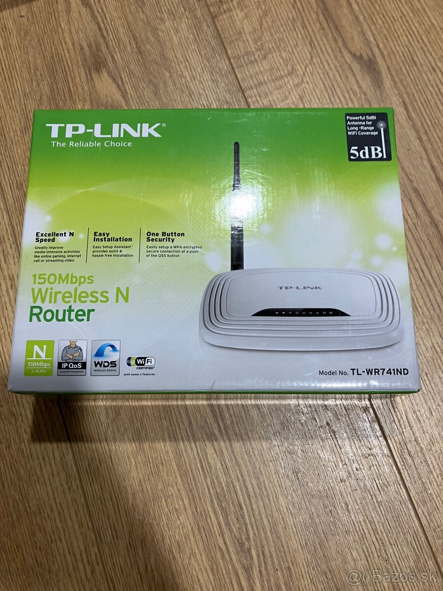 Predám modem TP-LINK TL-WR741ND