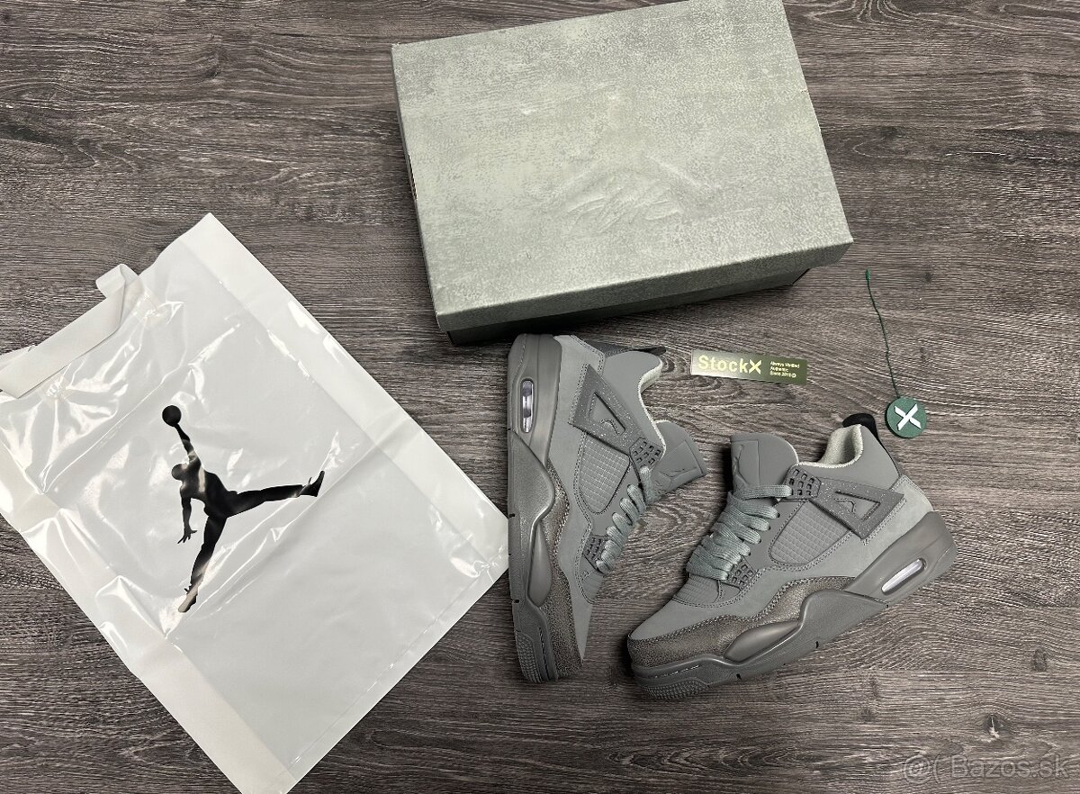 Jordan 4 Se Paris Olymipics set cement tenisky