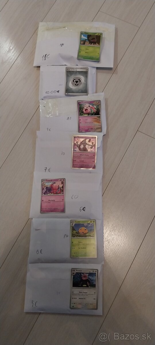 Nahodne baličky pokemon kariet