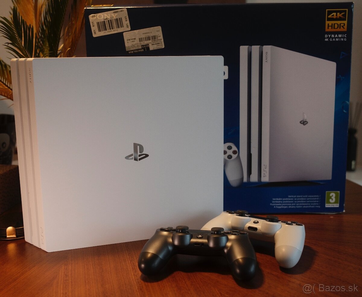 Playstation 4 PRO - 1TB Biela