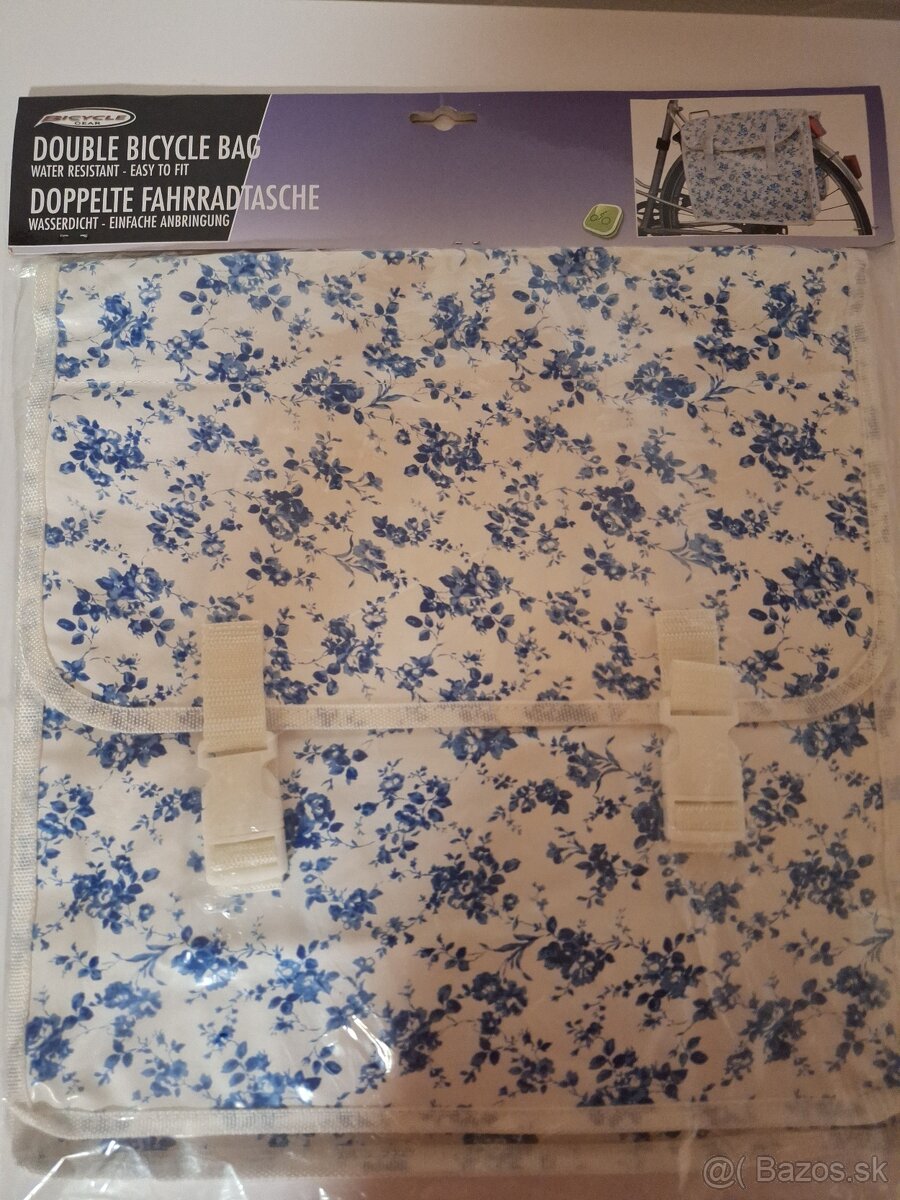 Dvoj taška na bicykel vodeodolna