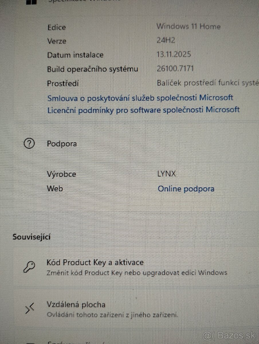 Predám kompletnú zostavu PC Lynx AMD Ryzen 5600