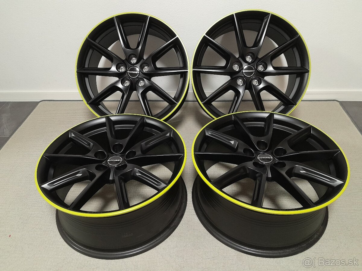 Alu disky R18 5x112 Et48 8J Borbet Audi Škoda Seat Vw