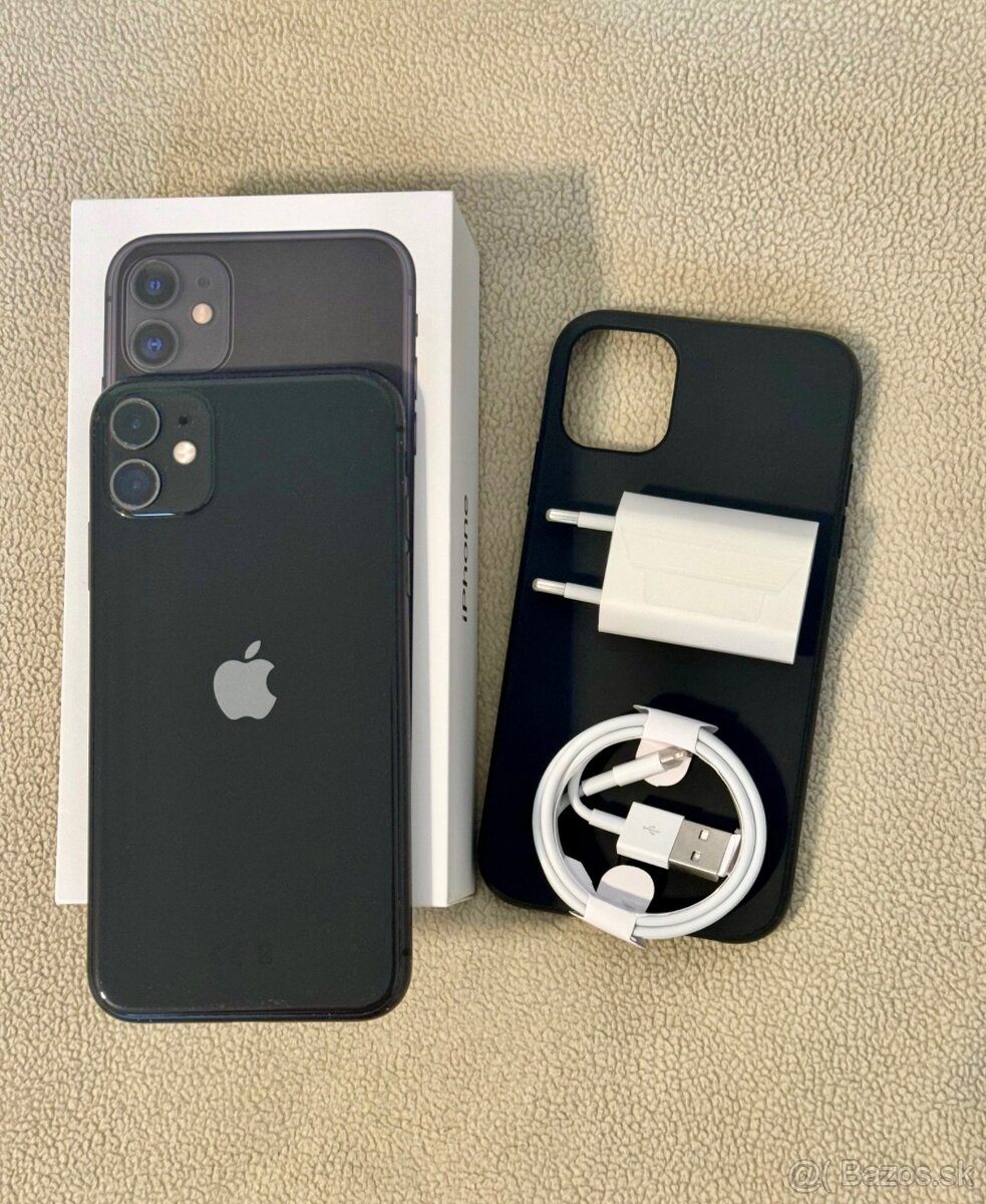 iPhone 11 Black BATERIE 100% TOP