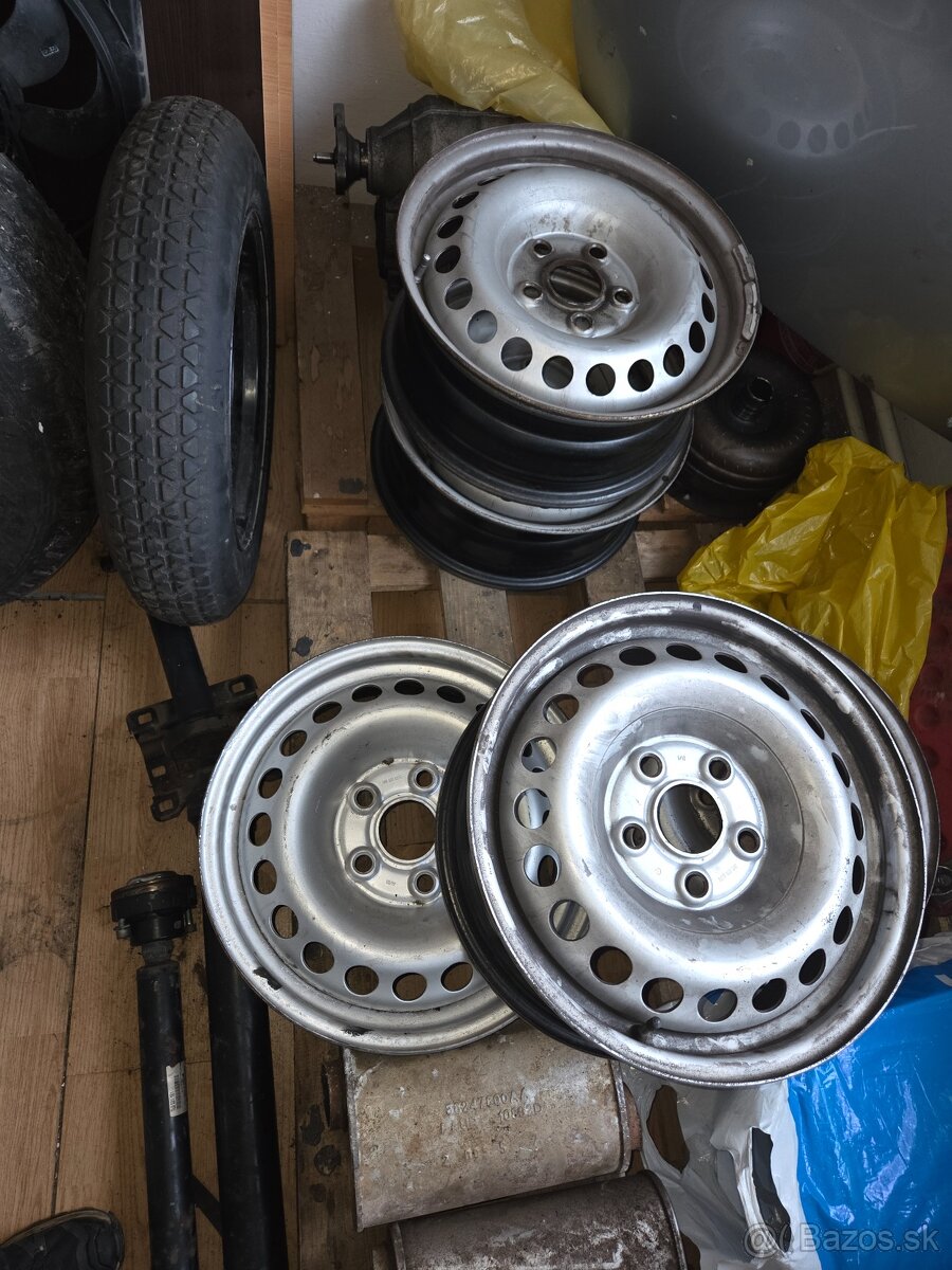 Predam plechove disky na vw t5 5x120 r16