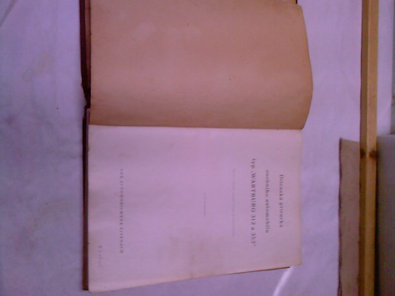 Dielenská príručka Wartburg 353