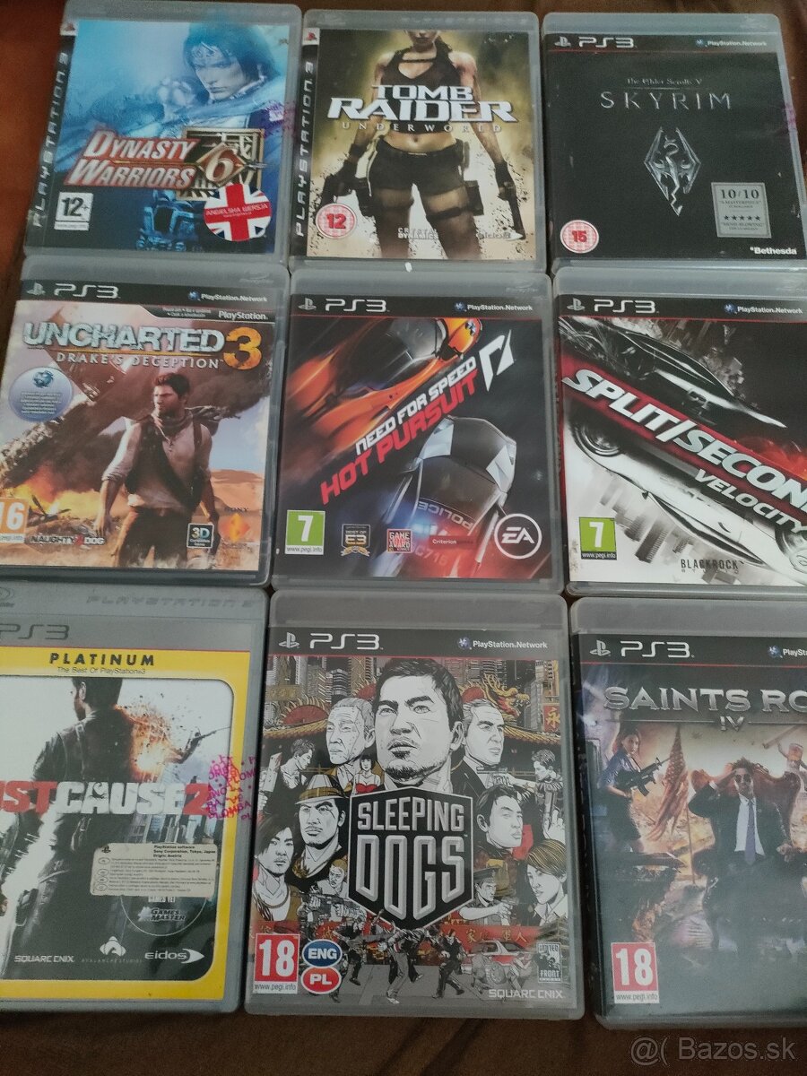 Hry na PS3 (cca 24 hier-akt.4.5.2025)