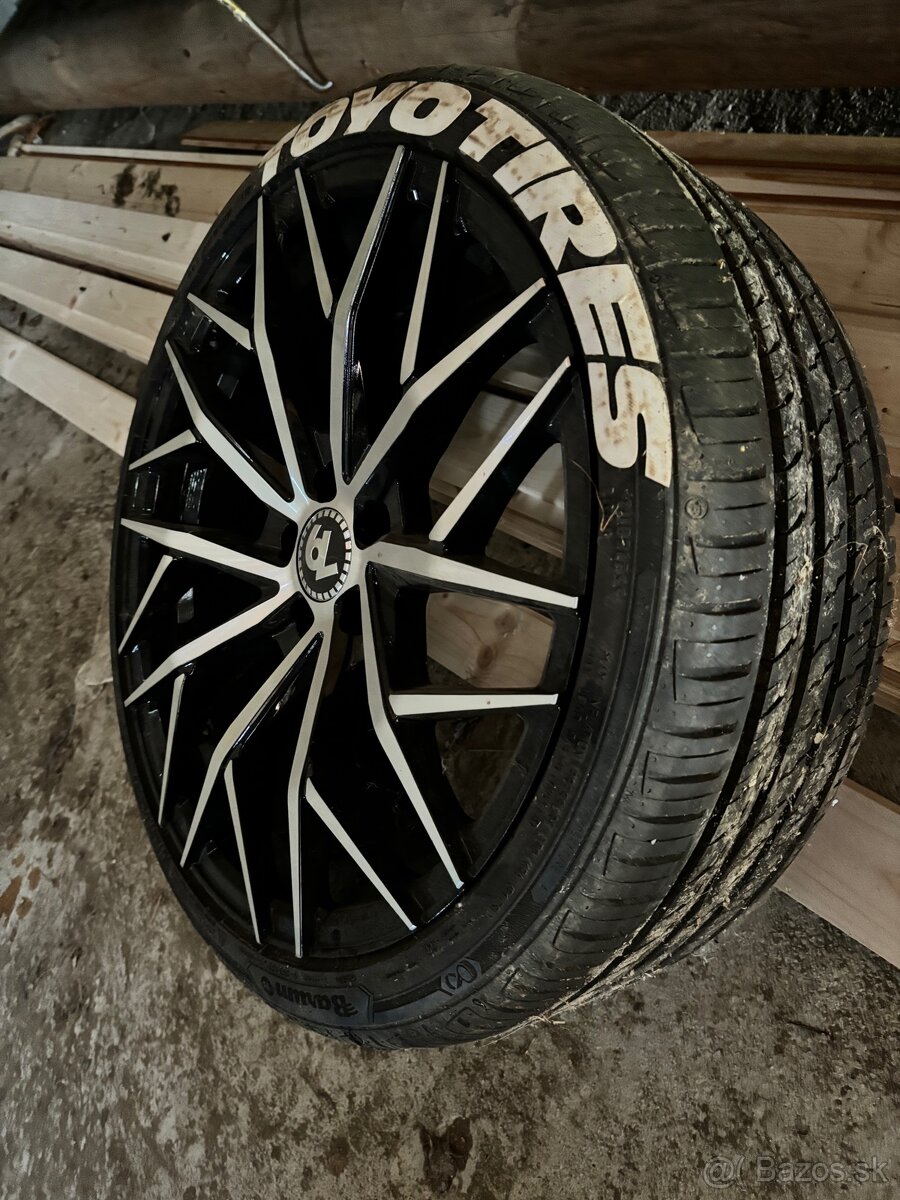 Predám elektróny r18 5x100 225-35 Barum xl