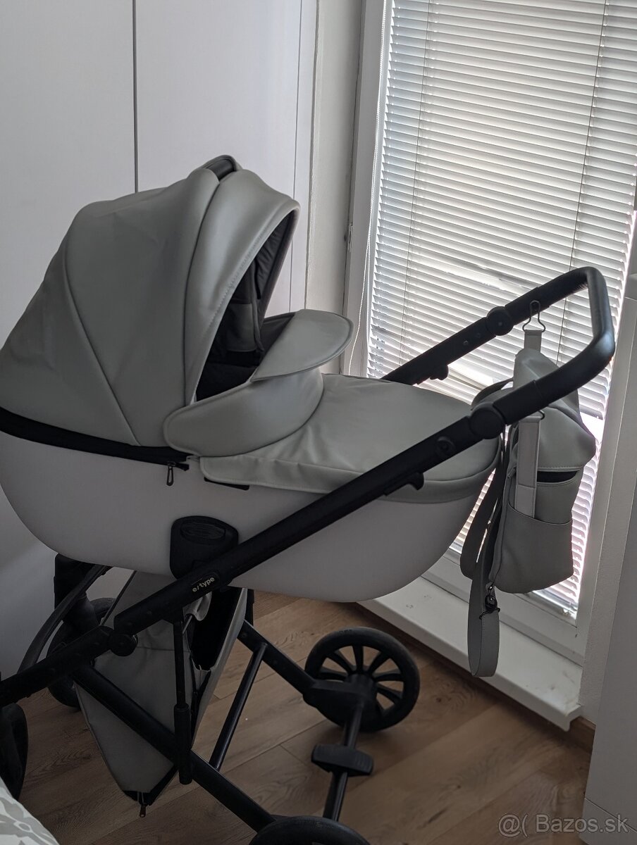 ANEX Kombinovaný kočík e/type 3v1 Marble