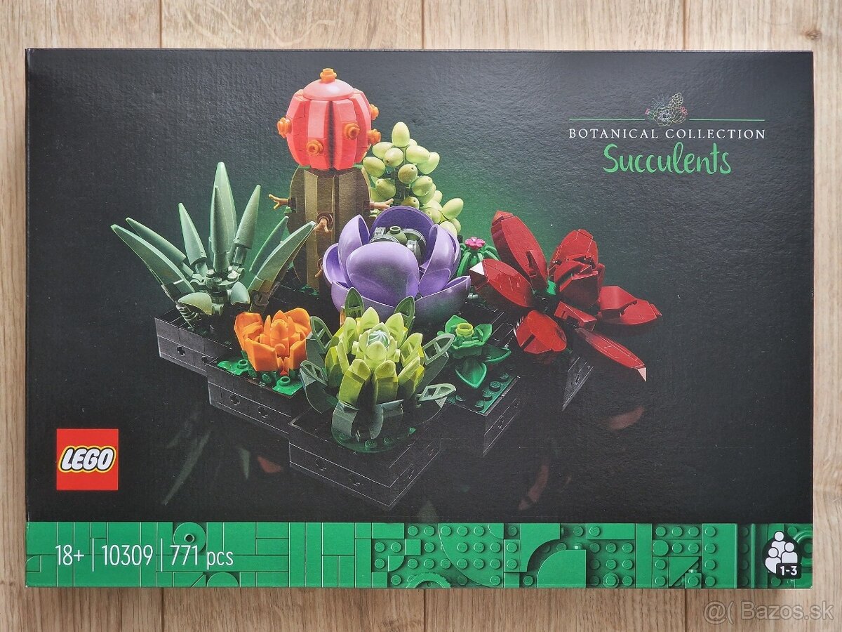 Lego Icons 10309 Sukulenty (Botanical Collection Succulents)