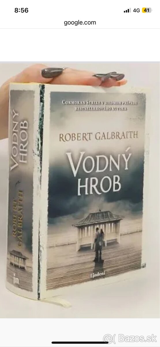Kúpim knihu Robert Galbraith - Vodný hrob