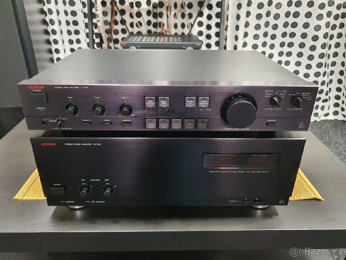 Predzosilňovač LUXMAN C-03B