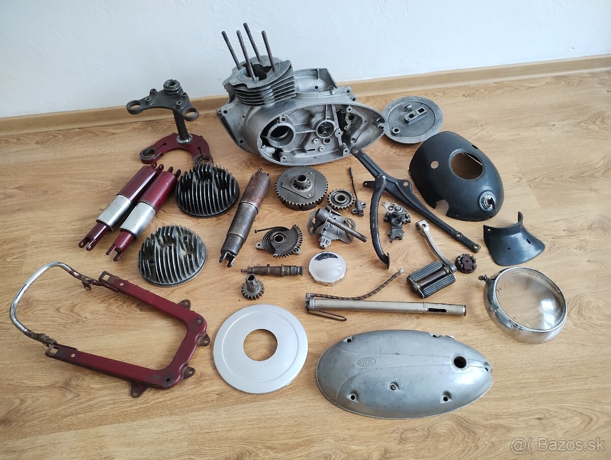 Predám diely na Jawa ČZ 250/353, Jawa pérák a ČZ 175/470