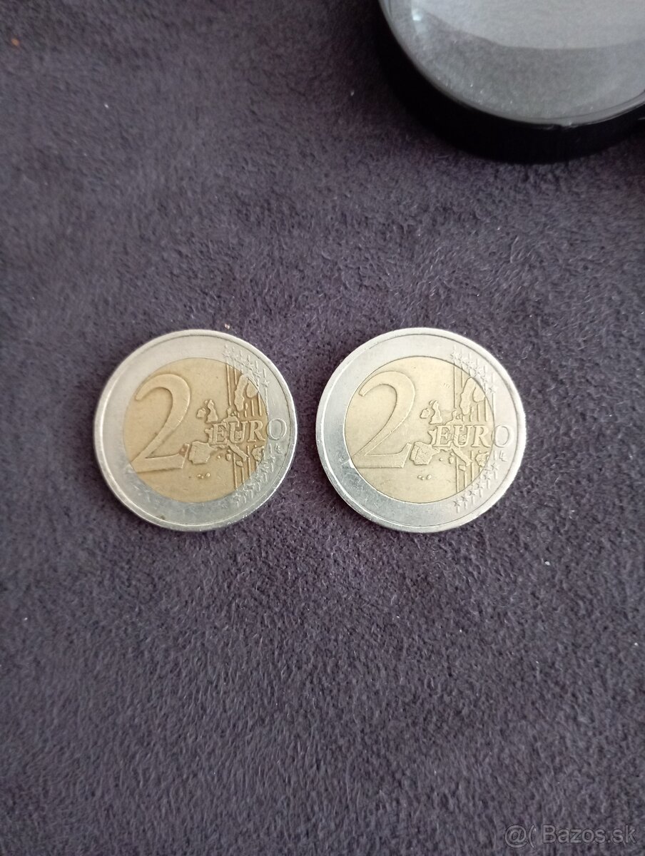 2eurove mince Francúzsko -1999