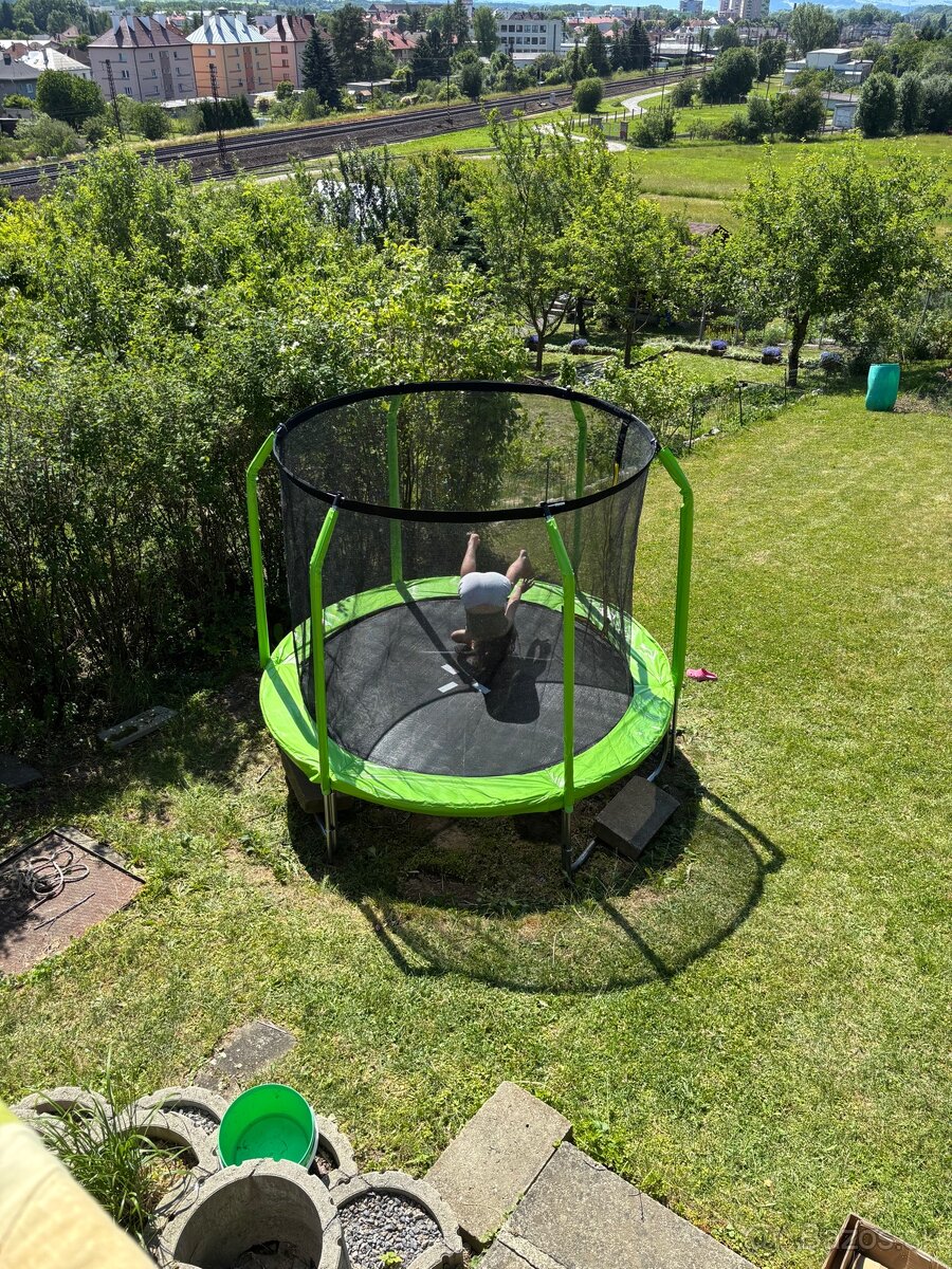 Trampolína 244 cm čistonová