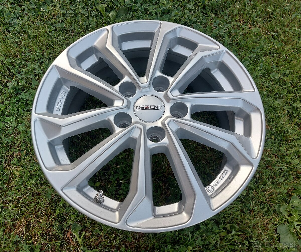 6,5Jx16 5x114,3 ET44 - NOVÉ nemecké disky DEZENT