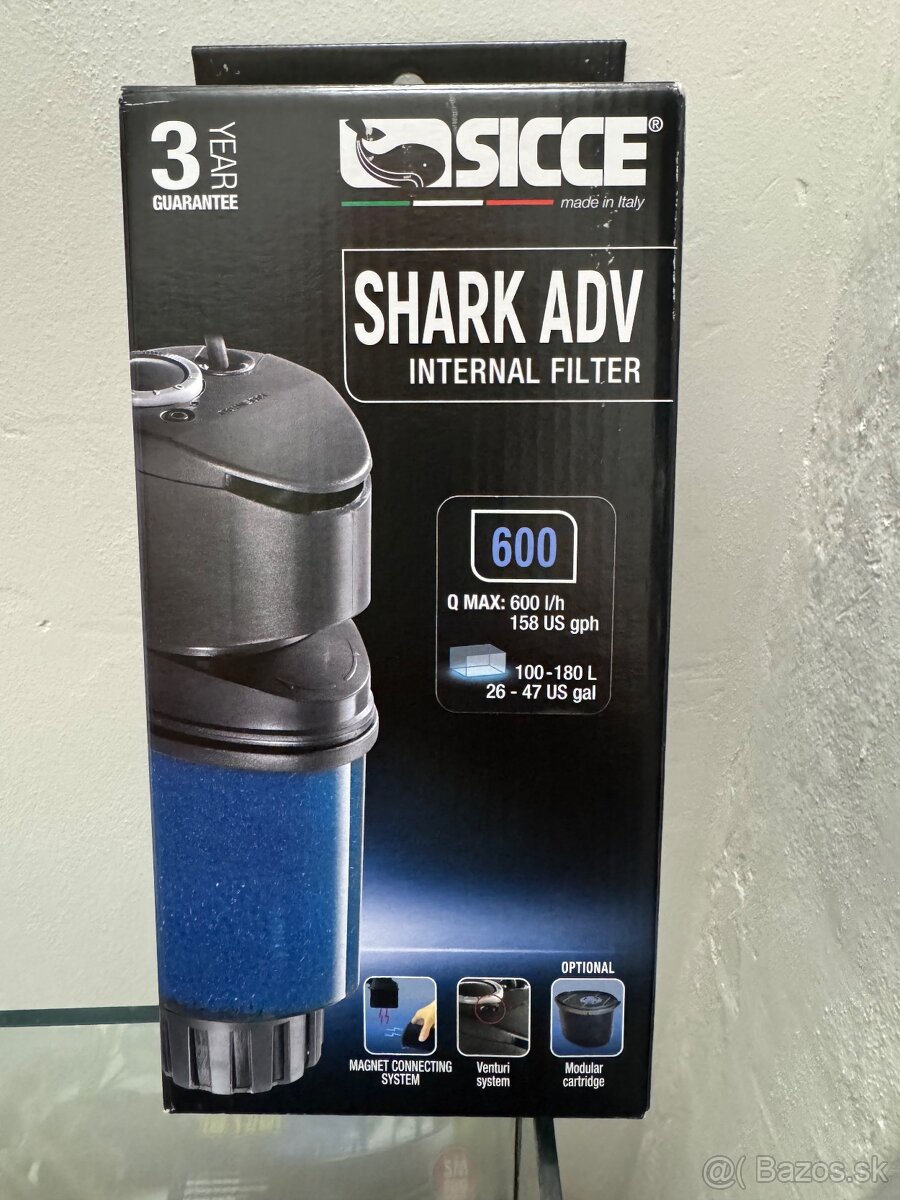 Filter Sicce Shark ADV 600-35€